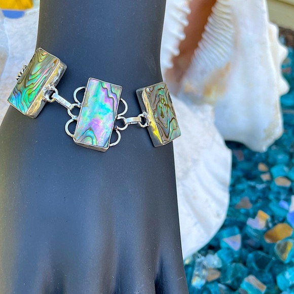 Sterling Silver and Abalone Assorted Artisan Handcrafted Jewelry Selections - Picture 9 of 16